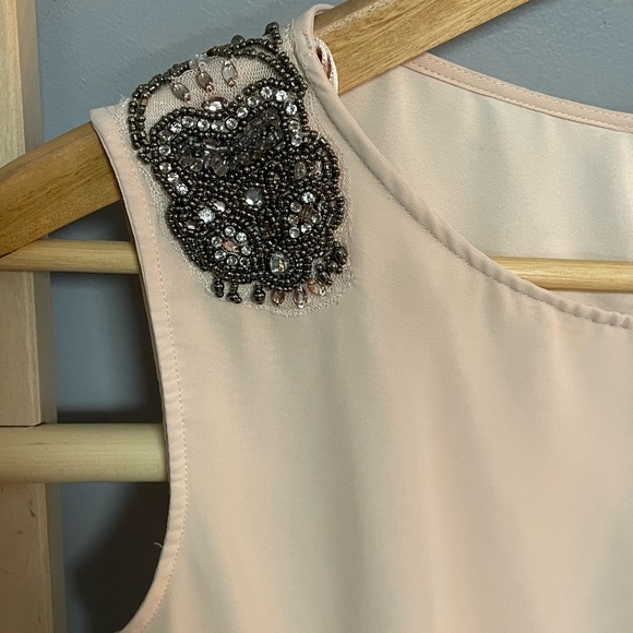 Zara Soft Pink Sleeveless Mini Dress - Picture 3 of 3